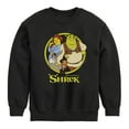 thumbnail image 1 of Shrek - Group Image - Toddler And Youth Crewneck Fleece Sweatshirt, 1 of 5