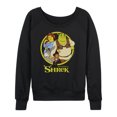 thumbnail image 1 of Shrek - Group Image - Women's Lightweight French Terry Long Sleeve Shirt, 1 of 5