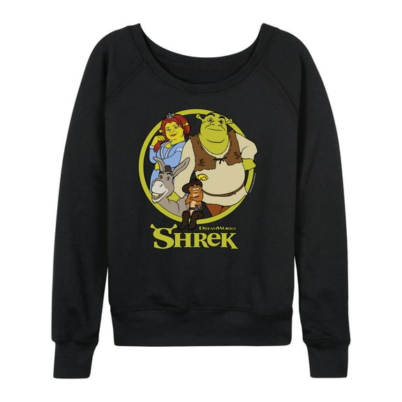 Shrek - Group Image - Women's Lightweight French Terry Long Sleeve Shirt