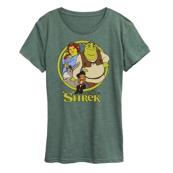 Shrek - Shrek Group - Women's Short Sleeve Graphic T-Shirt
