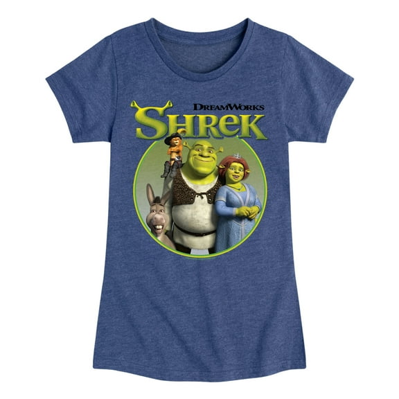 Shrek - Group - Youth Girls Short Sleeve T-Shirt