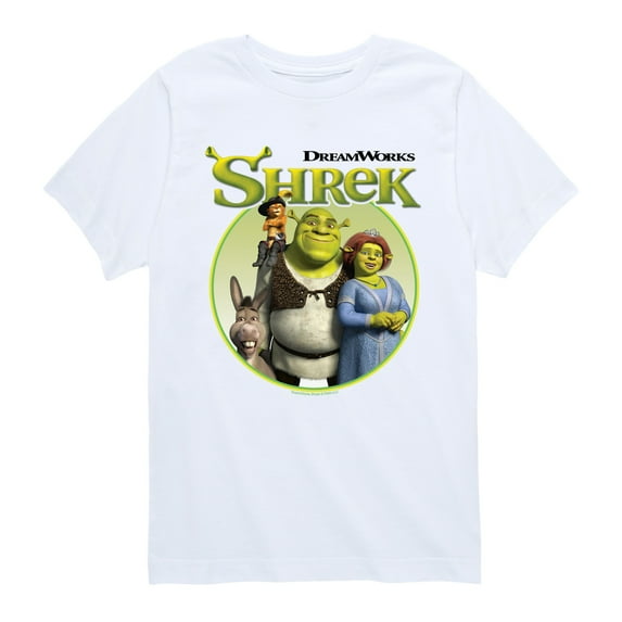 Hybrid Apparel - Shrek Group - Youth Boys Short Sleeve Graphic T-Shirt