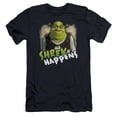 thumbnail image 1 of Shrek/Happens Premium Canvas Adult Slim Fit 30/1 T-Shirt Navy, 1 of 1