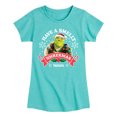 thumbnail image 1 of Shrek - Have A Smelly Shrekmas - Girls Youth Fitted Short Sleeve Graphic T-Shirt, 1 of 4