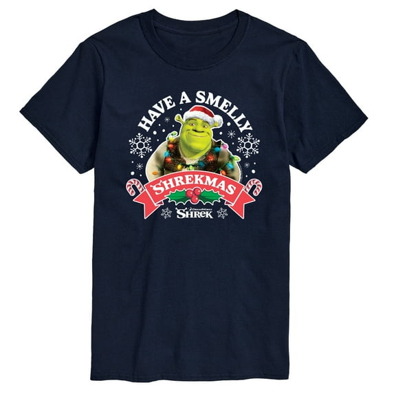 Shrek - Have A Smelly Shrekmas - Men's Short Sleeve Graphic T-Shirt