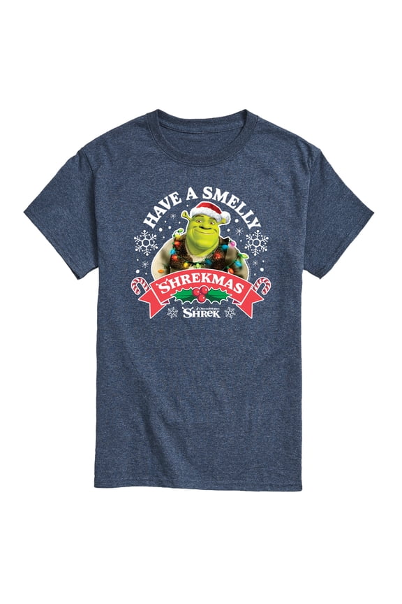 - Have A Smelly Shrekmas - Men's Short Sleeve Graphic T-Shirt