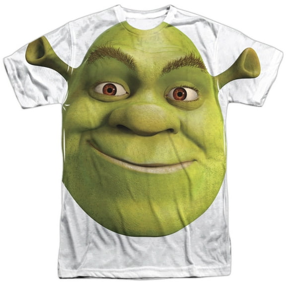 Shrek - Head - Short Sleeve Shirt - Medium