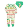 Disney Baby Holiday Character Sleep N Play & Bib Set, Sizes 0/36/9