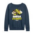 thumbnail image 1 of Shrek - Hug it Out - Women's Lightweight French Terry Long Sleeve Shirt, 1 of 5