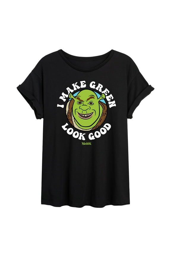 - I Make Green Look Good - Women's Oversized T-Shirt