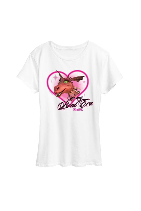 - In My Brat Era Dragon - Women's Short Sleeve Graphic T-Shirt