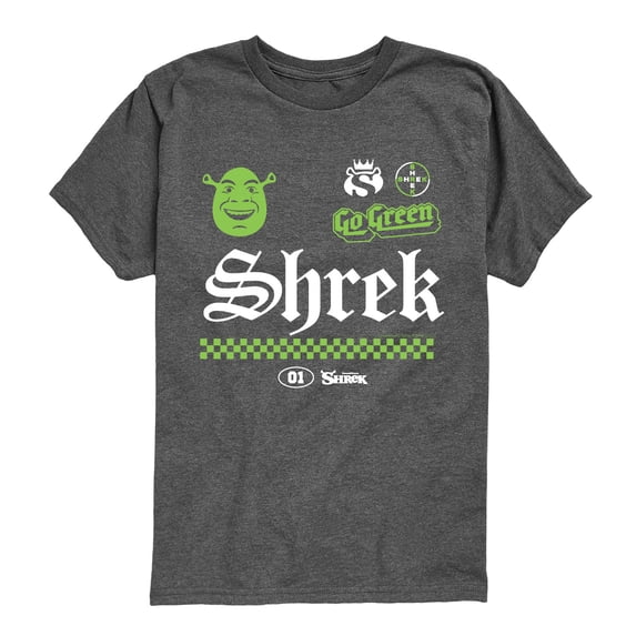 Shrek - Jersey Boys' Short Sleeve Graphic T-Shirt