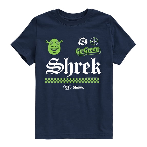 Shrek - Jersey Boys' Short Sleeve Graphic T-Shirt