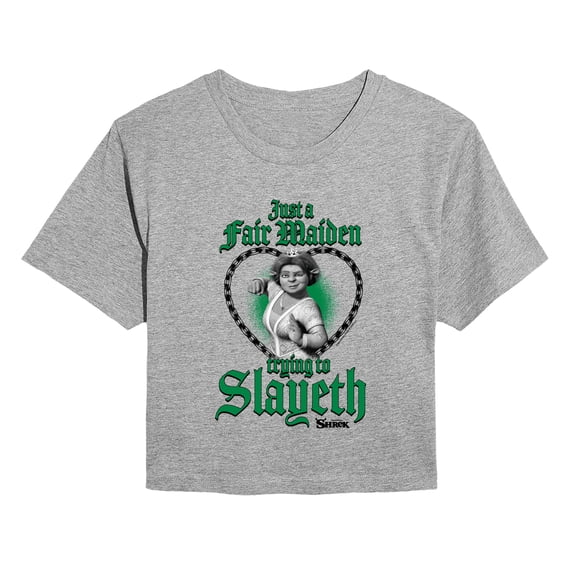 Shrek - Just Fair Maiden Fiona Women's Cropped Graphic T-Shirt