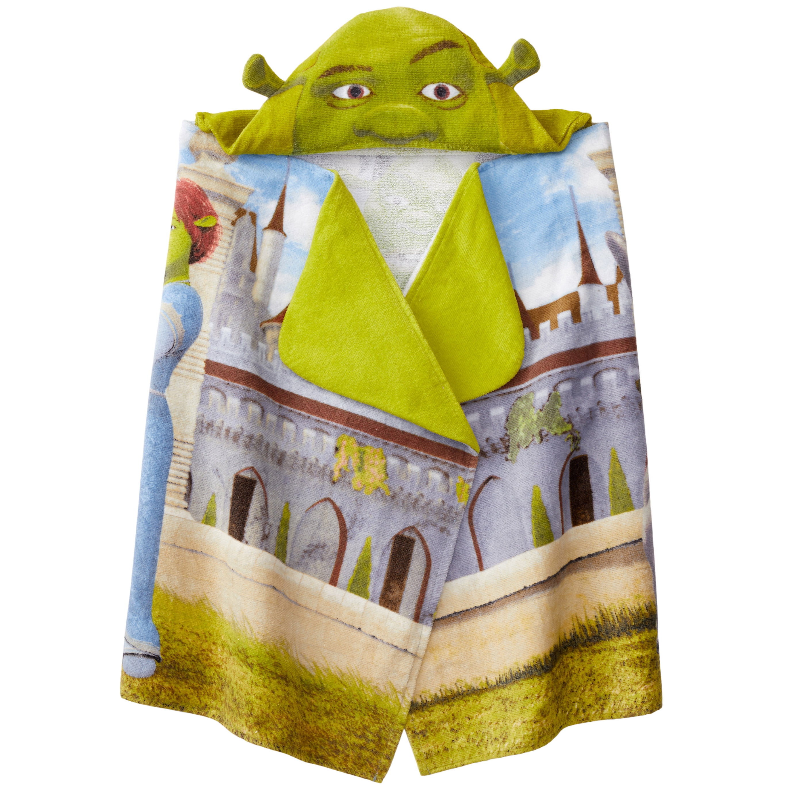 Shrek Kids Bath Hooded Towel, Cotton