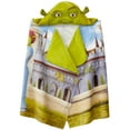 thumbnail image 1 of Shrek Kids Bath Hooded Towel, Cotton, 1 of 7