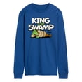 thumbnail image 1 of Shrek - King Of The Swamp Men's Long Sleeve Graphic T-Shirt, 1 of 4