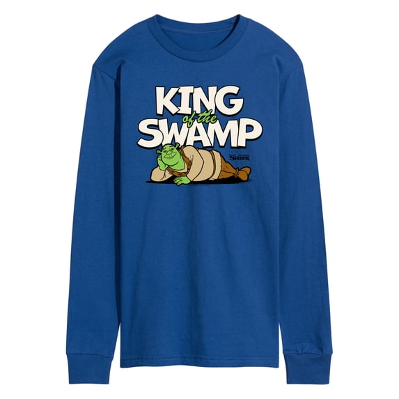 Shrek - King Of The Swamp Men's Long Sleeve Graphic T-Shirt