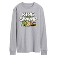 thumbnail image 1 of Shrek - King Of The Swamp Men's Long Sleeve Graphic T-Shirt, 1 of 4