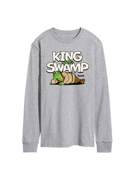 - King Of The Swamp Men's Long Sleeve Graphic T-Shirt