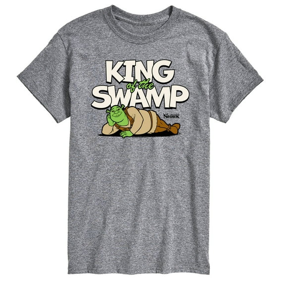 Shrek - King Of The Swamp - Men's Short Sleeve Graphic T-Shirt