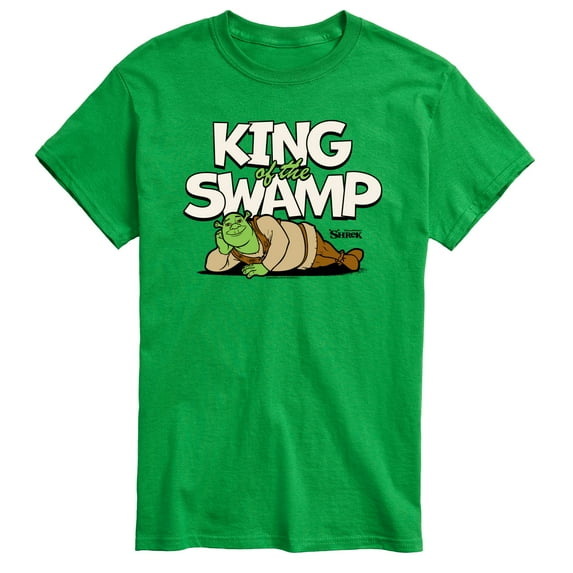 Shrek - King Of The Swamp - Men's Short Sleeve Graphic T-Shirt