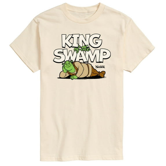 Shrek - King Of The Swamp - Men's Short Sleeve Graphic T-Shirt