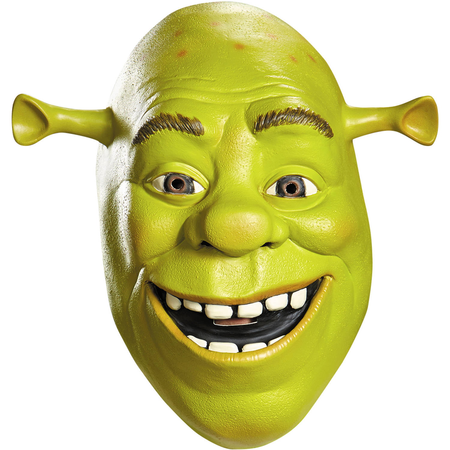 Om stressende Duplikere Shrek Latex Mask Adult Halloween Accessory - Walmart.com