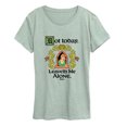 thumbnail image 1 of Shrek - Leaveth Alone Short Sleeve Graphic T-Shirt, 1 of 3