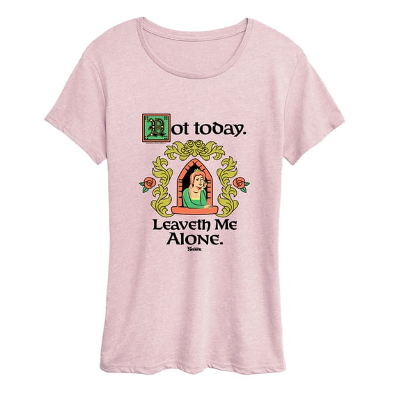 Shrek - Leaveth Alone Short Sleeve Graphic T-Shirt