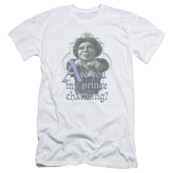 Shrek/Lifes Questions S/S Adult 30/1 T-Shirt White