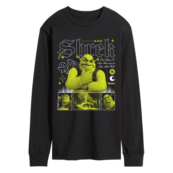 Shrek - Magazine Men's Long Sleeve Graphic T-Shirt