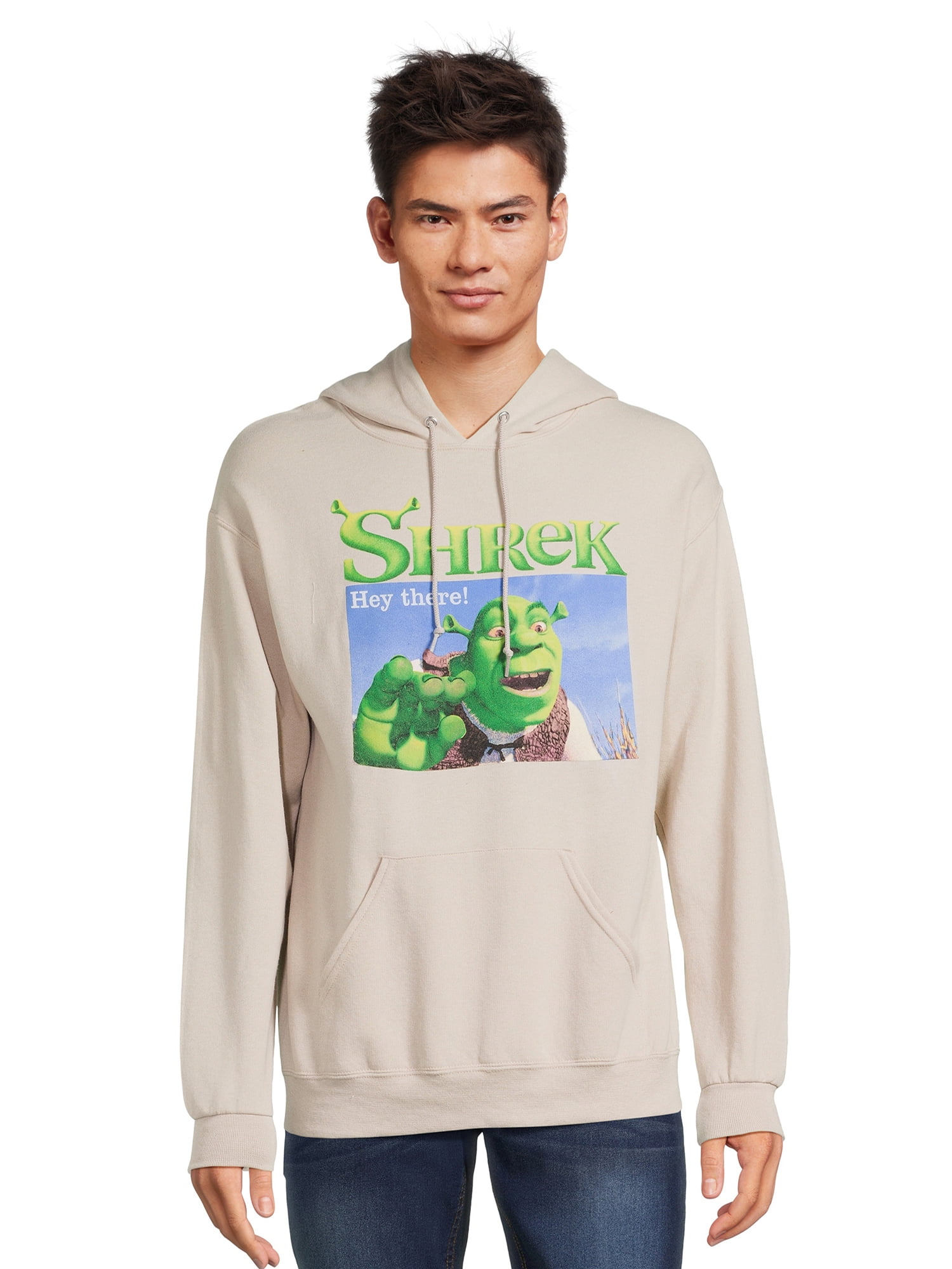 Shrek Men's & Big Men's Pullover Hoodie Sweatshirt, Sizes S-3XL
