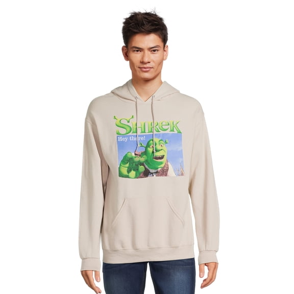 Shrek Men's & Big Men's Pullover Hoodie Sweatshirt, Sizes S-3XL