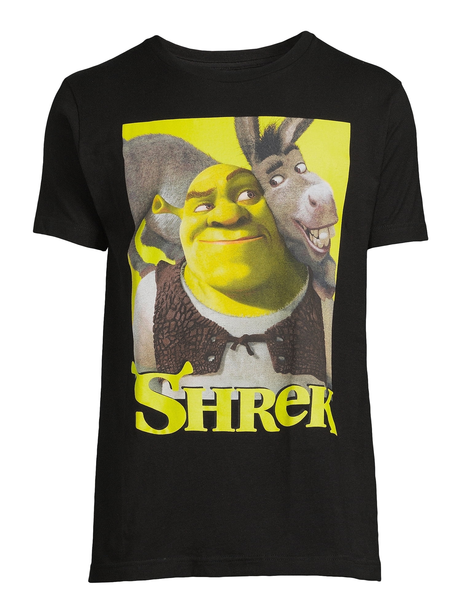 Shrek Men's and Big Men's Graphic Tee with Short Sleeves, Sizes S-3XL
