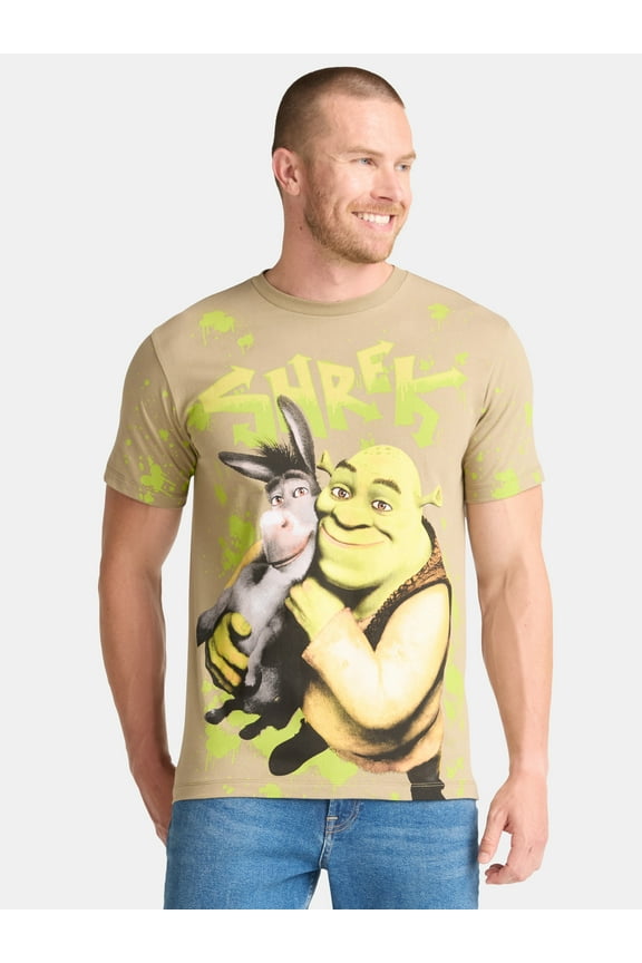 Men's and Big Men's Splat Graphic Tee, Sizes S-3XL