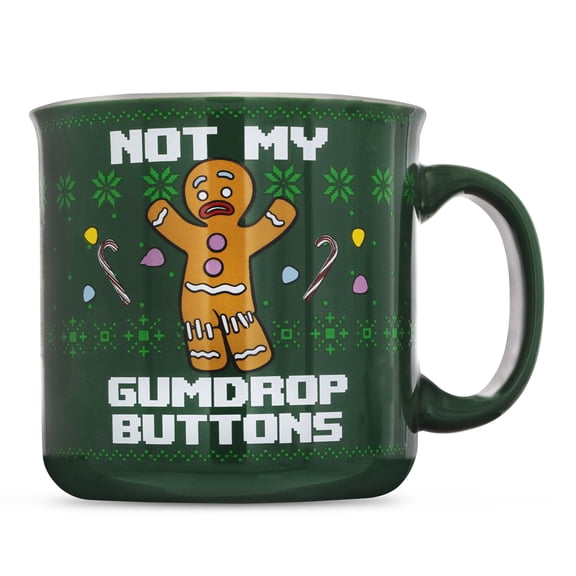 Shrek Not My Gumdrop Buttons 20oz Ceramic Camper Mug