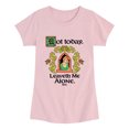 thumbnail image 1 of Shrek - Not Today Leaveth Me Alone Fitted Short Sleeve Graphic T-Shirt, 1 of 5