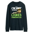 thumbnail image 1 of Shrek - Not Wearing Ladies Underwear - Men's Long Sleeve T-Shirt, 1 of 5