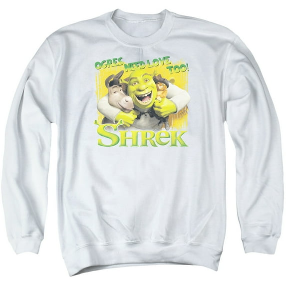 Shrek - Ogres Need Love - Crewneck Sweatshirt - XXX-Large