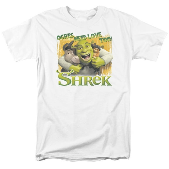 Shrek Ogres Need Love Officially Licensed Adult T-Shirt 2XL