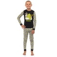 thumbnail image 1 of Shrek Pajamas Boys' Best Friends Donkey and Puss in Boots 2-Piece Tight Fit Lounge Sleep Set, 1 of 4