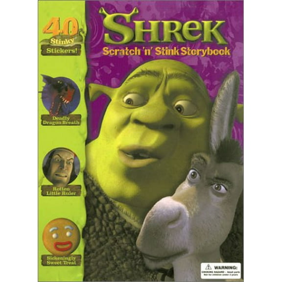 Pre-Owned Shrek: Scratch and Stink Storybook (Paperback) 0525466878 9780525466871
