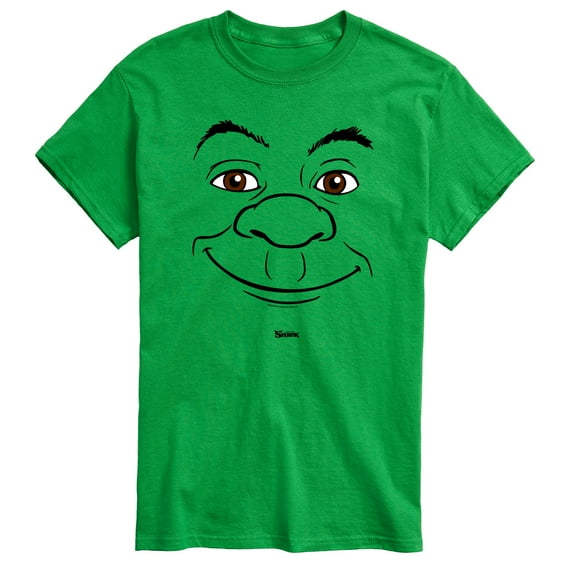 Shrek - Shrek Face - Men's Short Sleeve Graphic T-Shirt