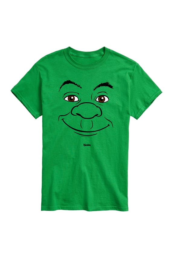 - Shrek Face - Men's Short Sleeve Graphic T-Shirt