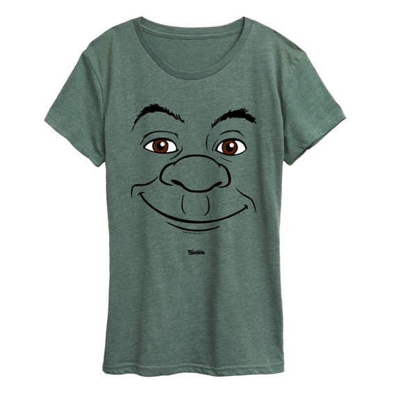 Shrek - Shrek Face - Women's Short Sleeve Graphic T-Shirt