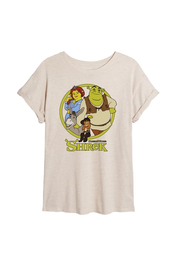 - Shrek Group - Women's Oversized T-Shirt