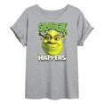 thumbnail image 1 of Shrek - Shrek Happens - Women's Oversized T-Shirt, 1 of 5