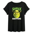 thumbnail image 1 of Shrek - Shrek Happens - Women's Oversized T-Shirt, 1 of 5
