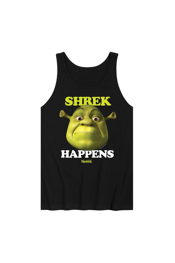 - Shrek Happens Meme - Men's Jersey Tank Top